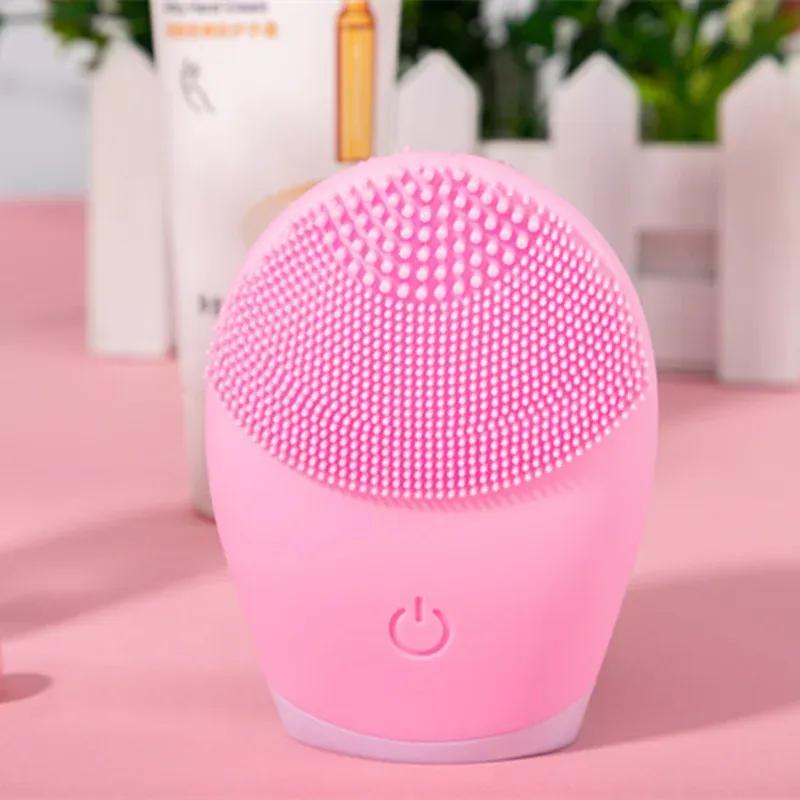 Electric Facial Cleaning Brush Massager - Glint Glow