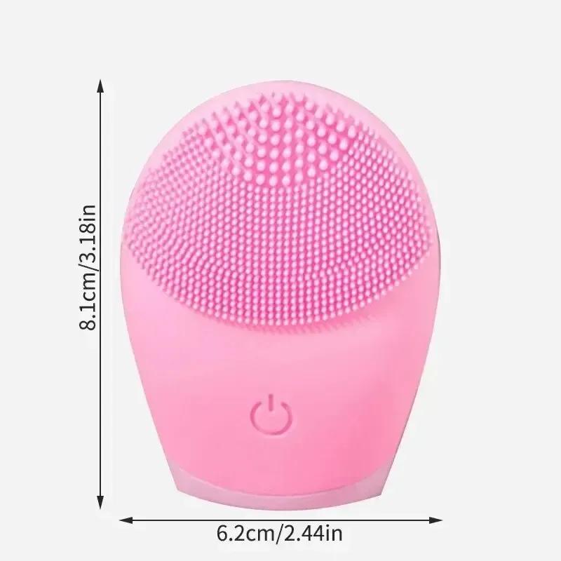 Electric Facial Cleaning Brush Massager - Glint Glow