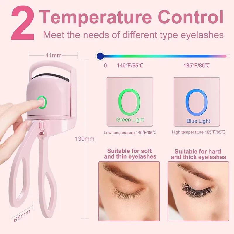 Heated Eyelashes Curler - Glint Glow