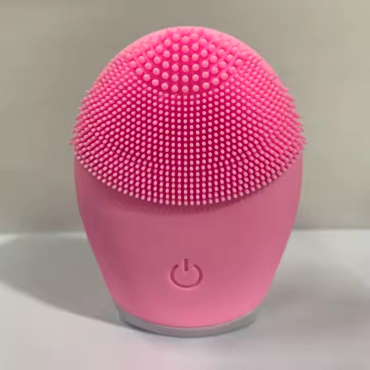 Electric Facial Cleaning Brush Massager - Glint Glow